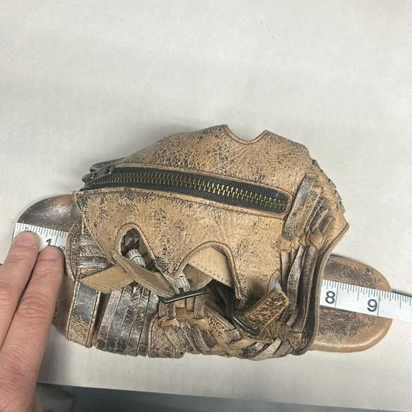 Bed Stu Aurelia Leather Tall Huarache Sandal Size 7 - Picture 14 of 15